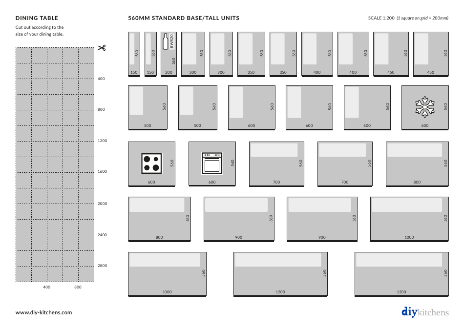 Kitchen Planner Template, Page 3