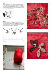 Mistletoe Wreath Crochet Pattern, Page 3