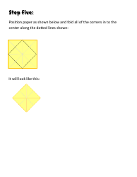 Origami Lotus Flower Directions, Page 4