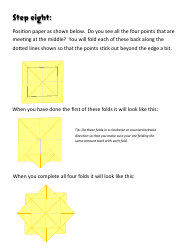 Origami Lotus Flower Directions, Page 7