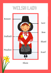 Welsh Lady Paper Doll Templates, Page 2