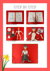 Welsh Lady Paper Doll Templates, Page 8