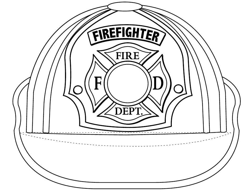 Paper Hat Print Templates, Page 5