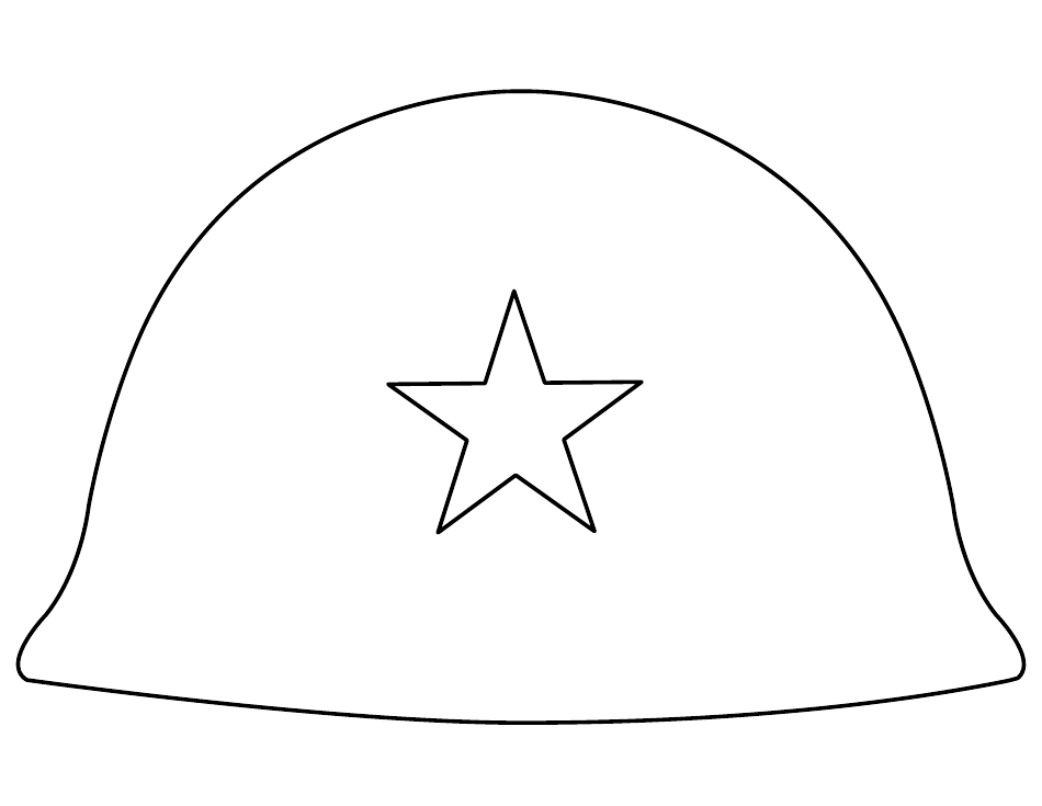 Paper Hat Print Templates, Page 7