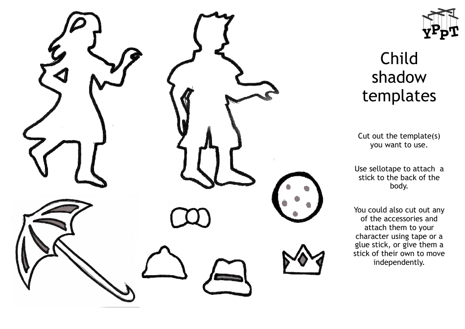 Shoebox Shadow Theatre Templates, Page 6