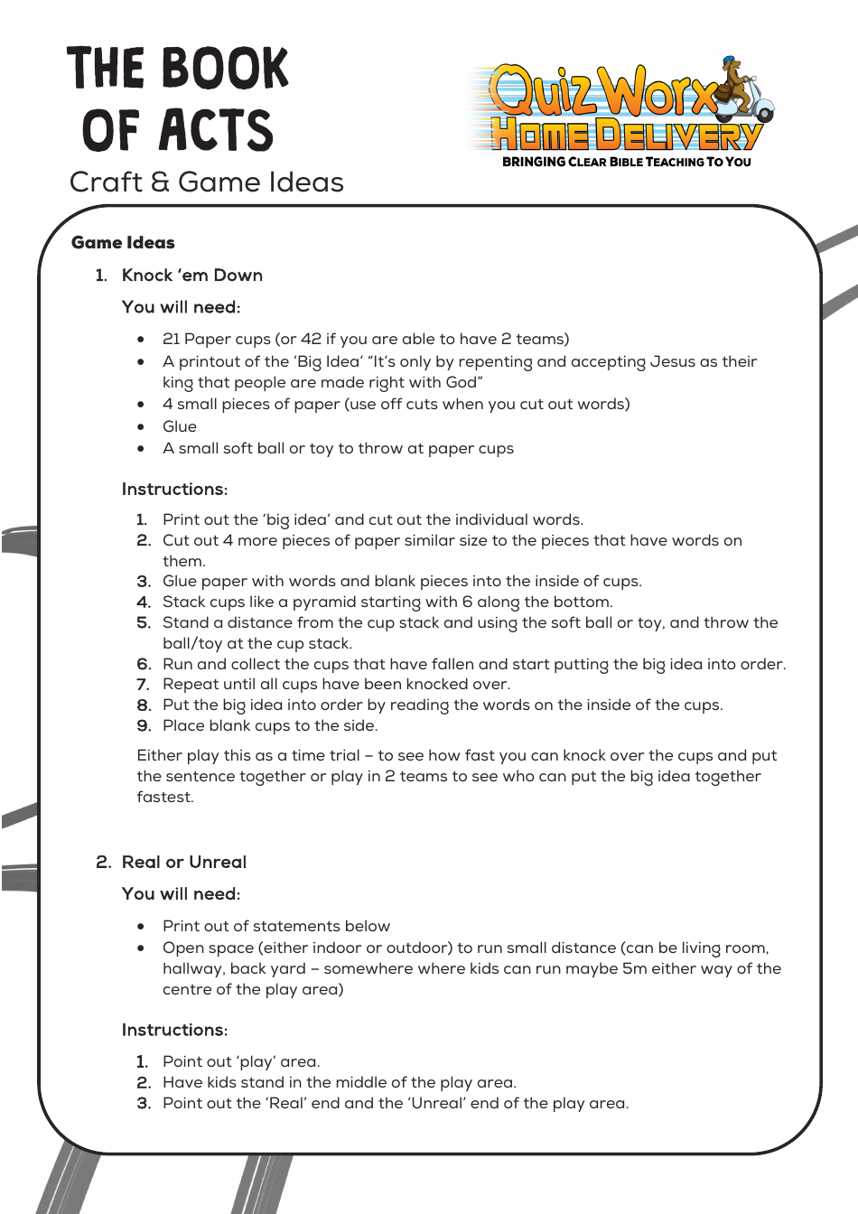 Paper Person Template - Jesus as My King, Page 4