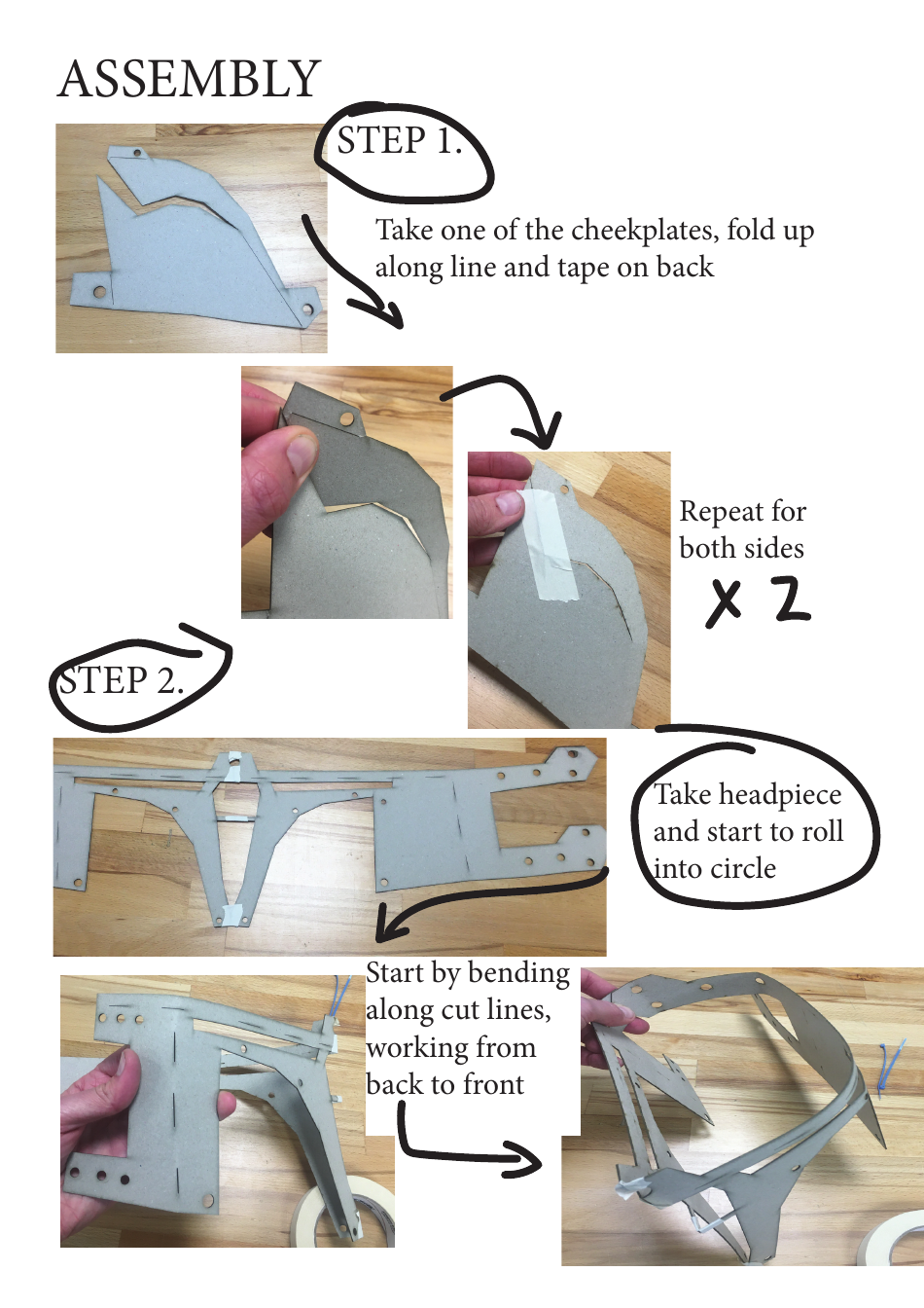 Star Wars Bounty Hunter Helmet Craft Template, Page 3