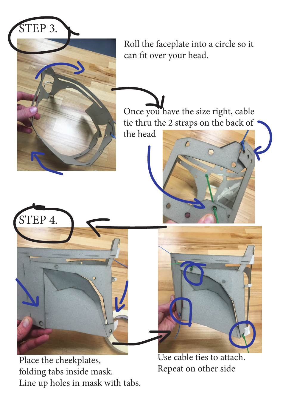 Star Wars Bounty Hunter Helmet Craft Template, Page 4