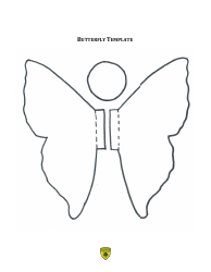 Recycled Butterfly Finger Puppet Template, Page 2