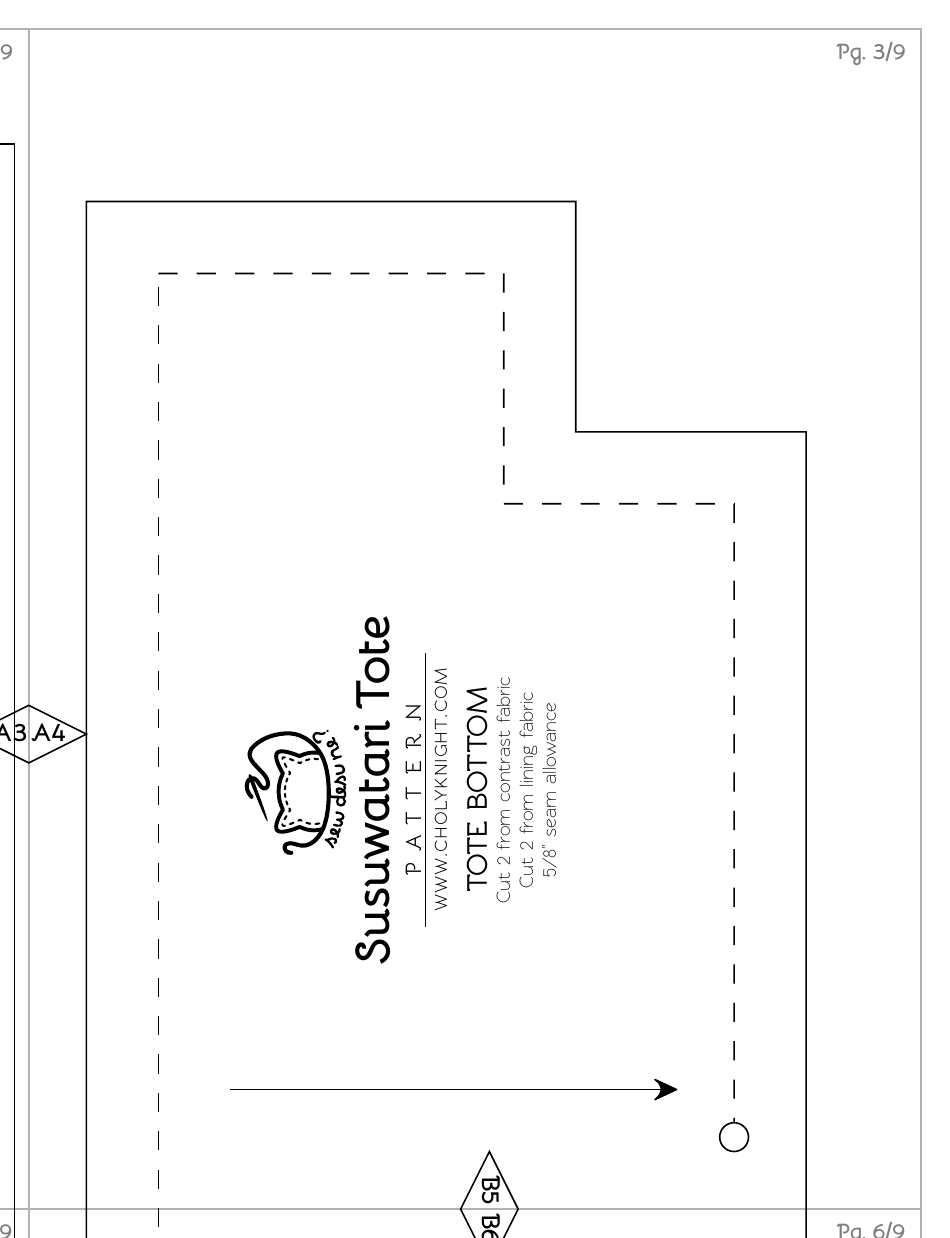 Susuwatari Tote Bag Sewing Templates - Choly Knight, Page 10