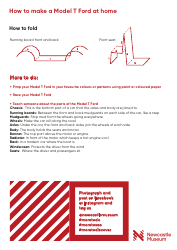 Diy Model T Ford Templates, Page 2