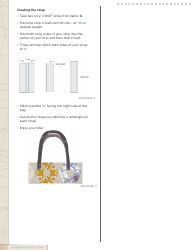 Triangle Tote Bag Quilting Pattern Template - Art Gallery Quilts, Page 6
