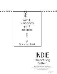 Indie Project Bag Pattern Templates - Luvinthemommyhood, Page 11