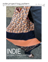 Indie Project Bag Pattern Templates - Luvinthemommyhood