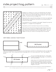 Indie Project Bag Pattern Templates - Luvinthemommyhood, Page 7