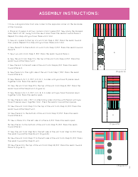 Holiday Snowman and Falala Pillow Pattern Templates, Page 4