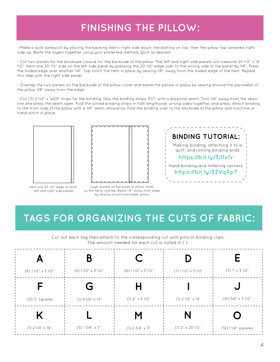 Holiday Snowman and Falala Pillow Pattern Templates, Page 5