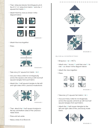 Crystalline Quilt Pattern - Art Gallery Quilts, Page 6
