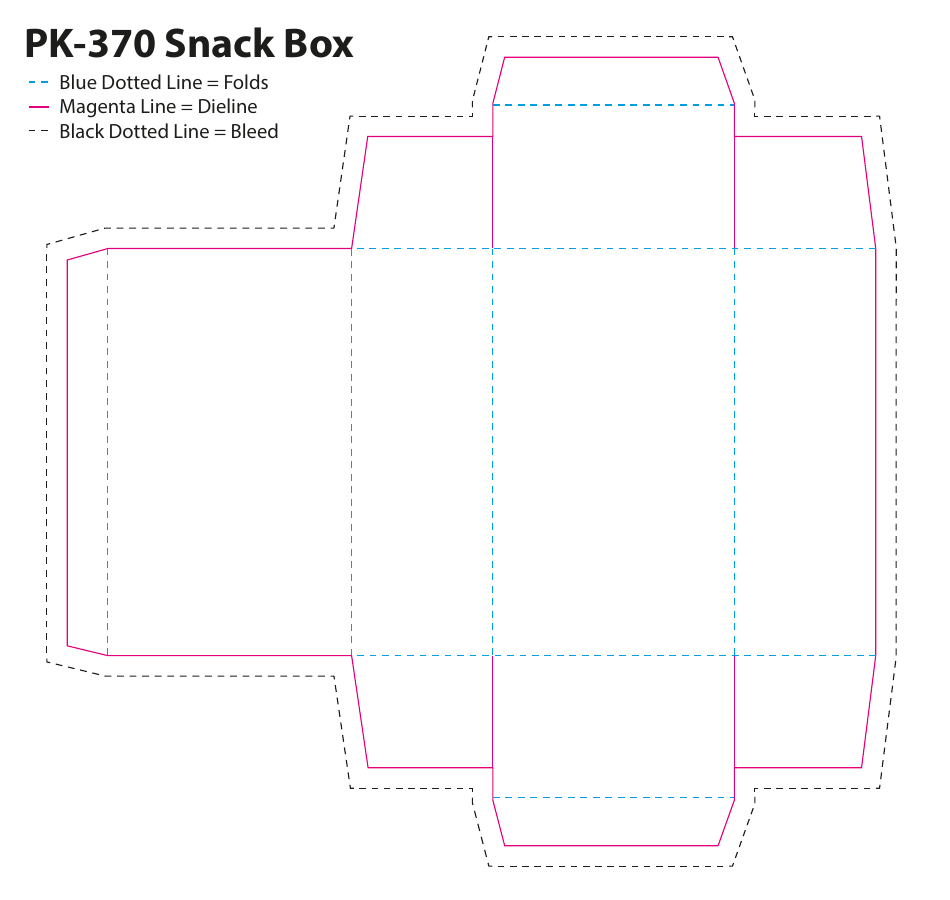 Snack Box Template, Page 1