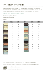 Dowager Quilt Pattern Templates - Basicgrey, Page 13