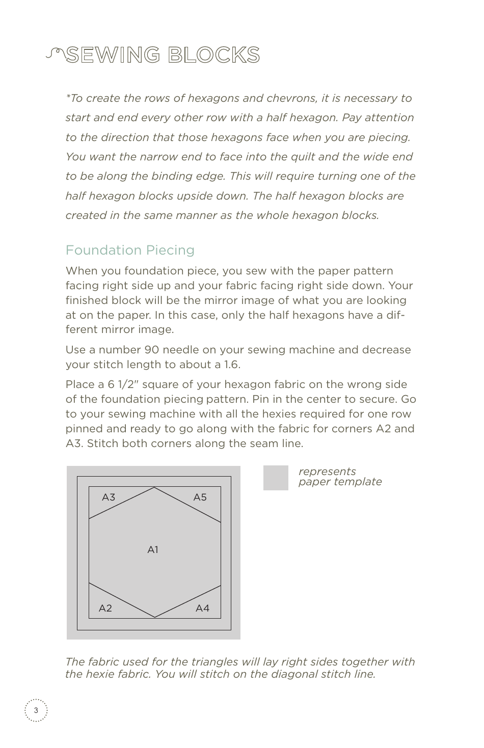 Dowager Quilt Pattern Templates - Basicgrey, Page 4