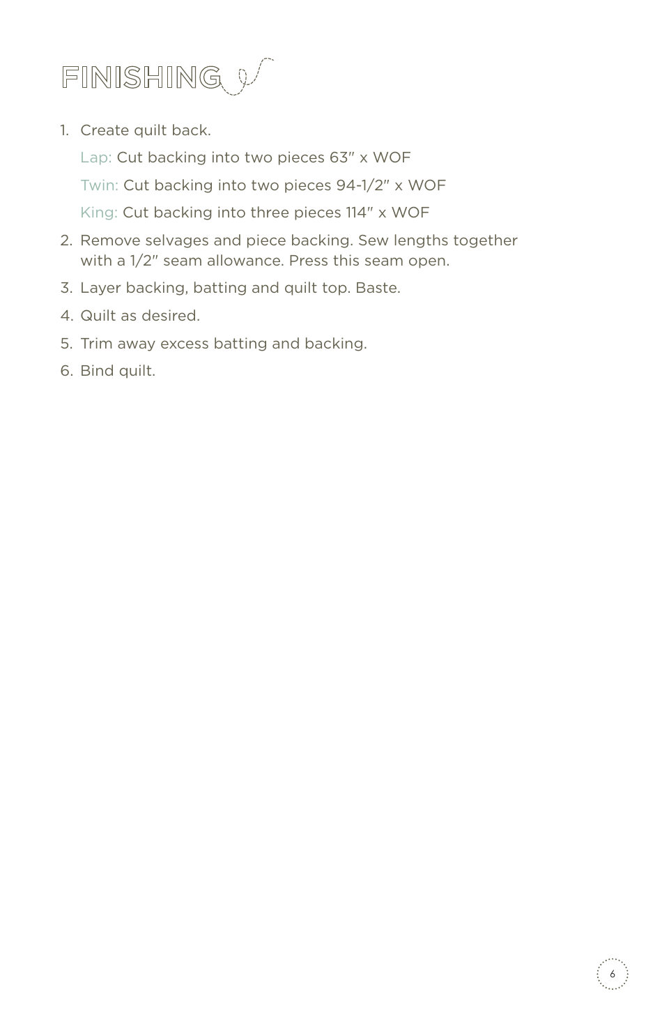 Dowager Quilt Pattern Templates - Basicgrey, Page 7