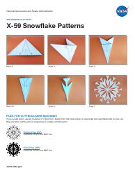 X-59 Snowflake Pattern Template, Page 2