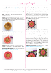 Fruit Garden Crochet Block Pattern, Page 4
