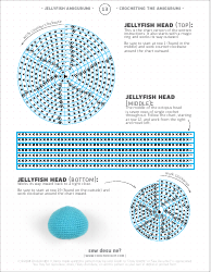 Jellyfish Amigurumi Crochet Pattern Template, Page 13
