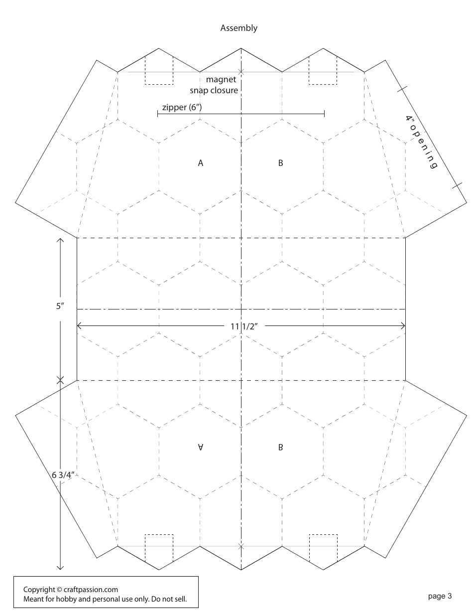 African Flower Crochet Purse Templates - Craftpassion, Page 3