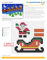 Document preview: Christmas Perler Beads Patterns