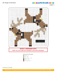 Christmas Perler Beads Patterns, Page 2