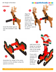 Christmas Perler Beads Patterns, Page 3