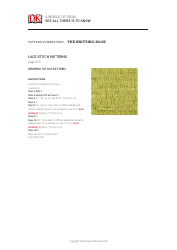 Lace Stitch Knitting Pattern Collection - Dorling Kindersley, Page 6