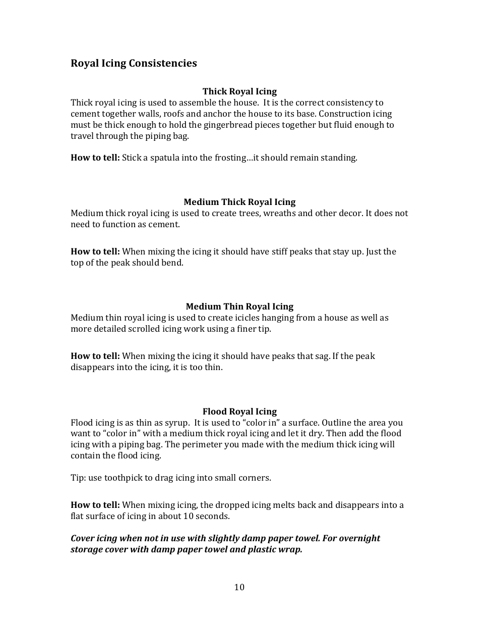 Gingerbread House Baking Templates, Page 10