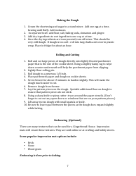 Gingerbread House Baking Templates, Page 7