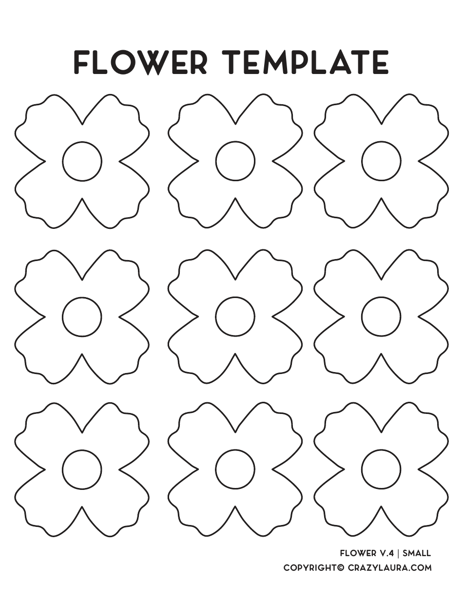 Petal Flower Templates Download Printable Pdf Templateroller