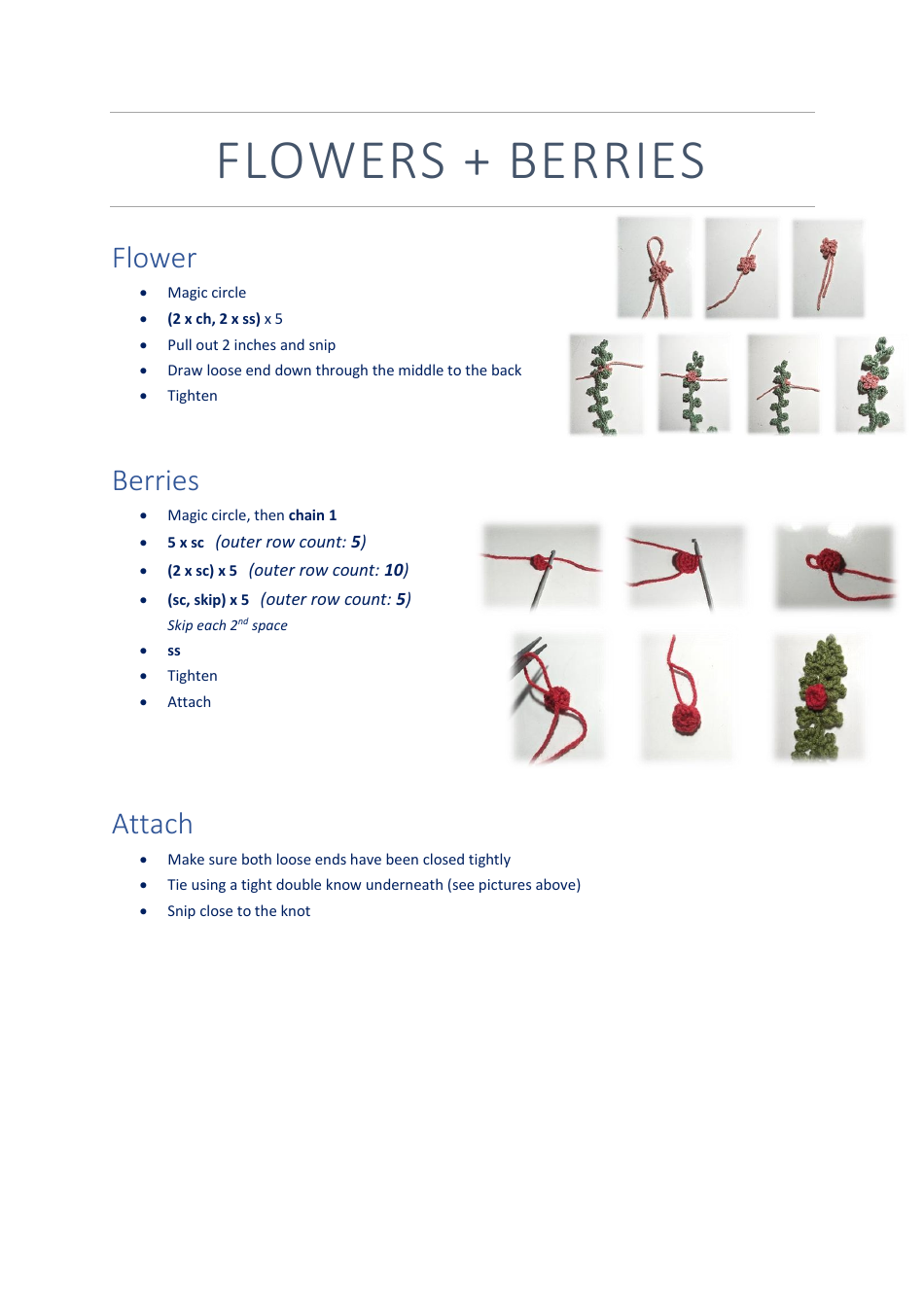 Crochet Vine Pattern, Page 17