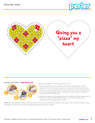 Perler Beads Pizza Heart Pattern - Dimensions Crafts, Page 2