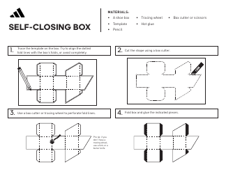 Document preview: Self-closing Box Templates