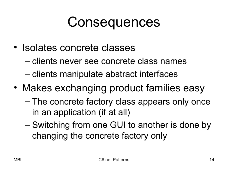 C# Patterns Cheat Sheet, Page 14