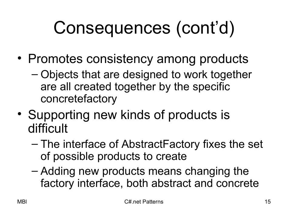 C# Patterns Cheat Sheet, Page 15
