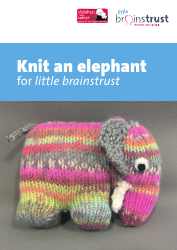 Document preview: Cute Elephant Knitting Pattern - Amanda Berry