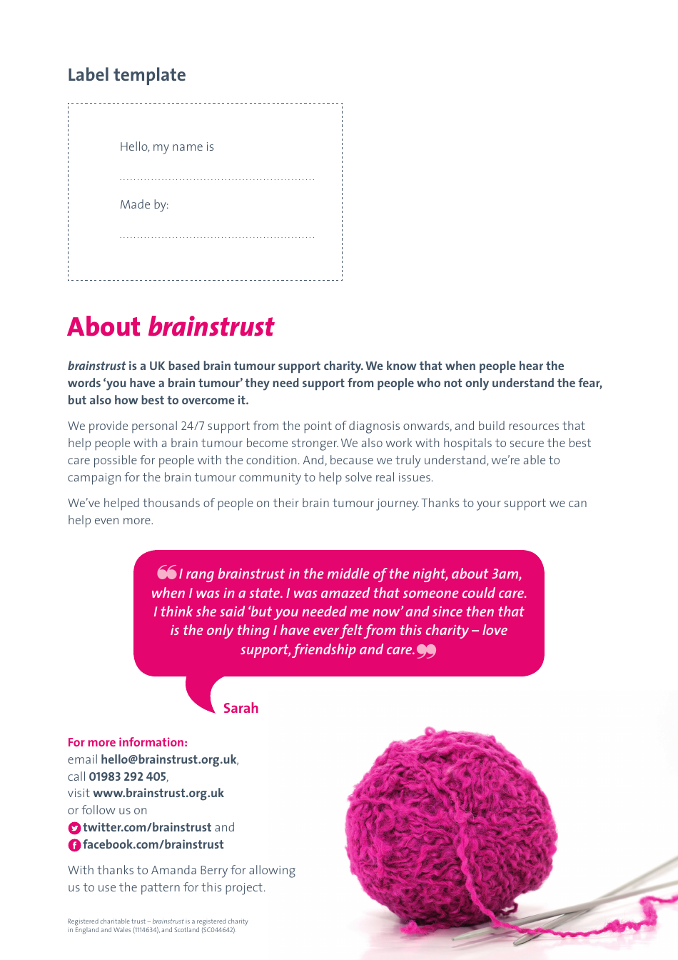 Cute Elephant Knitting Pattern - Amanda Berry, Page 9