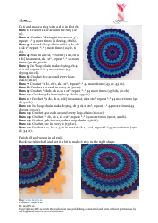 Flower Mandala Tablecloth Crochet Pattern - Mydiy, Page 2