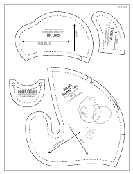 Elephant Plush Sewing Templates - Choly Knight, Page 22