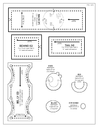 Elephant Plush Sewing Templates - Choly Knight, Page 24