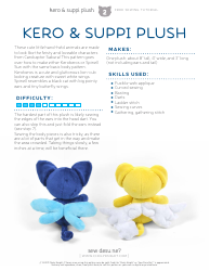 Keroberos &amp; Spinel Sun Plush Toy Sewing Templates - Choly Knight, Page 2