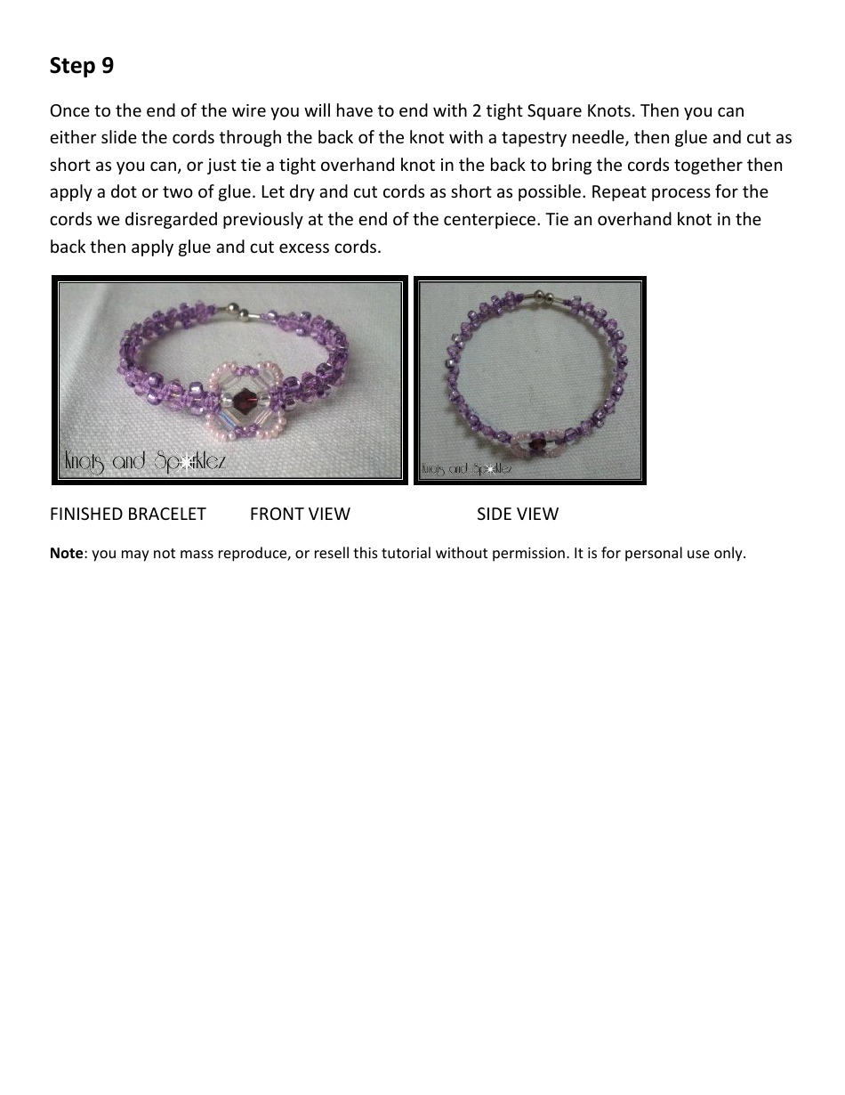 Bangle Bracelet Tutorial, Page 6
