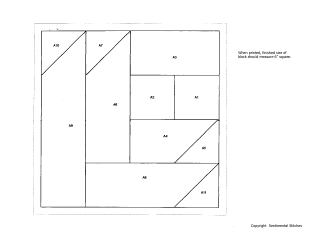 Tulip Bouquet Quilting Pattern, Page 4